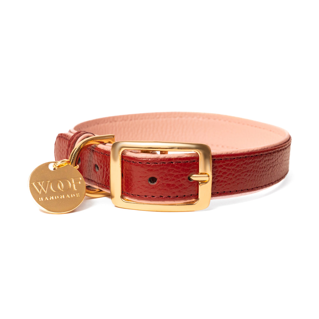 Strawberries and Wine Dog Collar