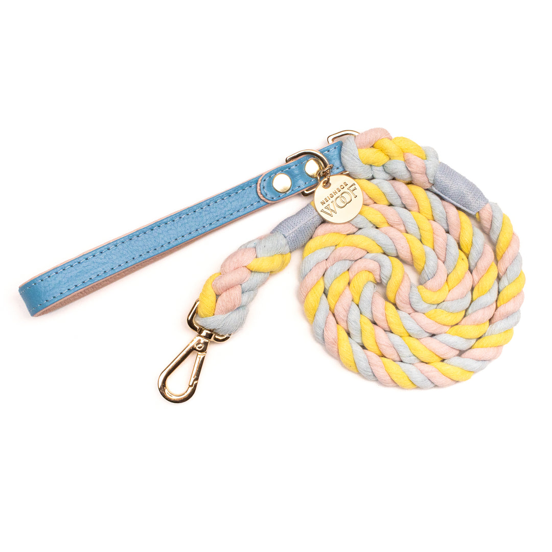 Cotton Candy Rope Leash
