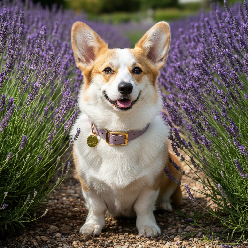 Lilac Dog Collar